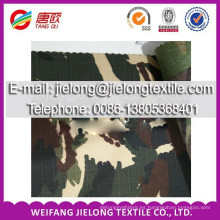 buena calidad de camuflaje impreso stock de tela para la ropa en weifang